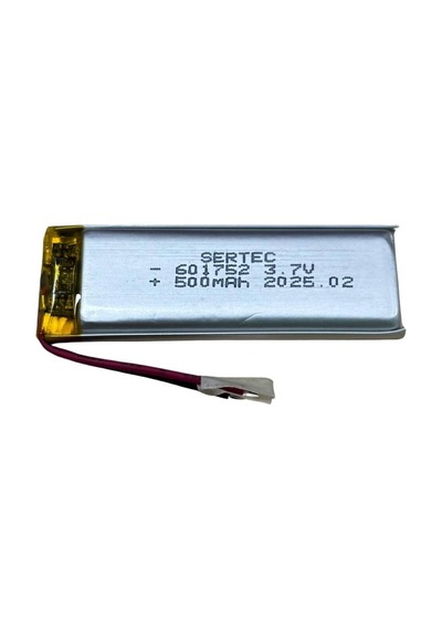 Sertec 601752 3.7v 500 Mah Li-polymer Pil Devreli/1.5a Evimdeyokyok