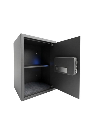 Xb-5000 Dijital Çelik Kasa, Büyük Boy, 500x350x310 Mm, Led Aydınlatmalı, Type-c Acil Güç, Ev Ve Ofis Kullanımı