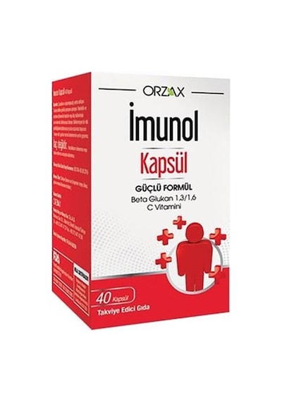 Orzax Imunol 40 Kapsül