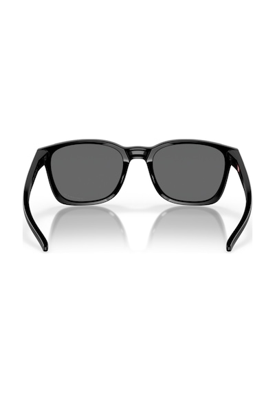 Oakley Oak 9018 901804 55 Ojector Aynalı Polarize Erkek Kare Siyah Kemik Güneş Gözlüğü Siyah