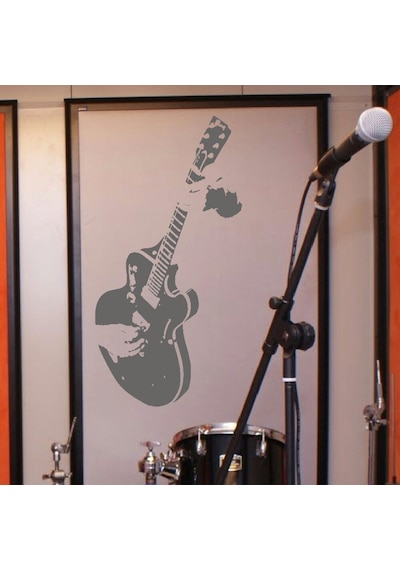 Klasik Gitar Müzik Duvar Sticker Klasik Gitar Müzik Duvar Sticker