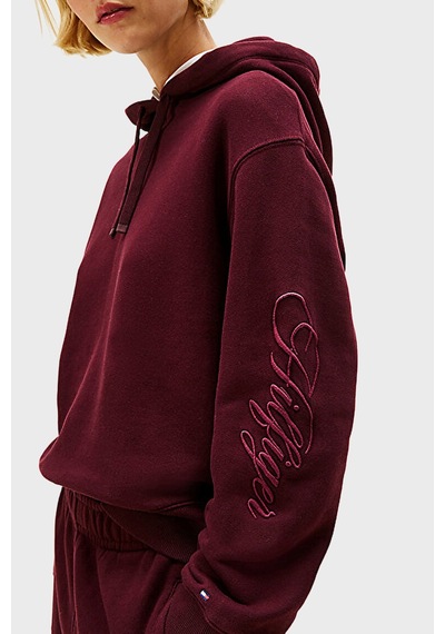 Tommy Hilfiger Bayan Sweat Ww0ww46127 Xıh Bordo Bordo
