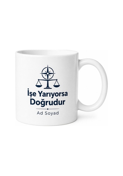 Pragmatist Yaklaşım İşe Yarıyorsa Doğrudur Pratik Kupa Bardak Hediye Tupya9514 Beyaz / Çok Renkli