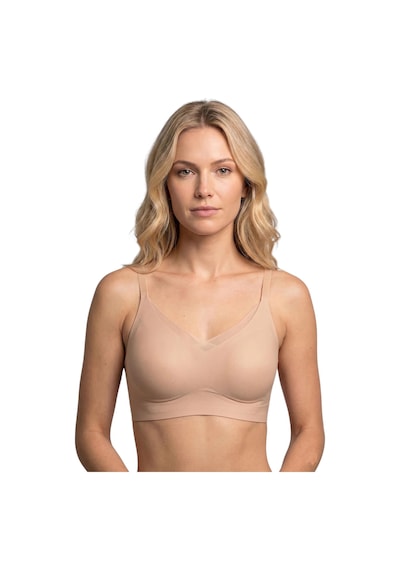 New Bra 6700-desteksiz B Cup Hayalet Sütyen Ten