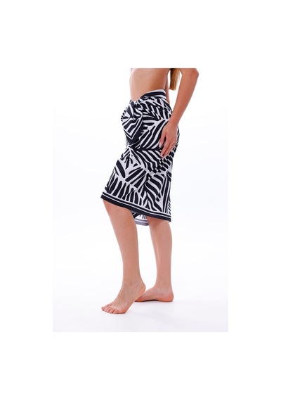Tarzını Seç Pareo Zebra Desenli 150x95 Cm Çok Renkli