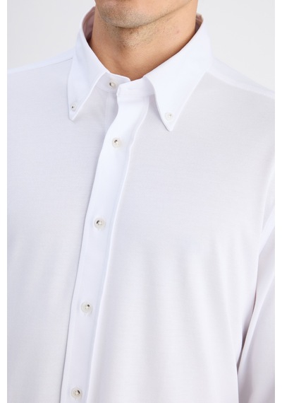 D'S Damat Ds Damat Comfort Beyaz Oxford Gömlek 6hc02g811304m Çok Renkli