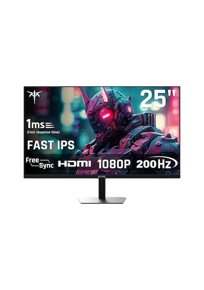 Ktc H25t7 24.5" 200hz 3ms 1920 1080 Fhd Fast Ips Flat Oyuncu Monitör