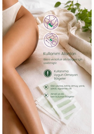 Lexroo Bikini Ve Koltuk Altı Bölgesi Sir Ağda Bant Seti Azulen