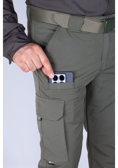 Nikbin Tactical Outdoor Taktik Pantolon Esnek Ürün Şık Tasarım- Hakiyeşil Yazlık Hakiyeşil