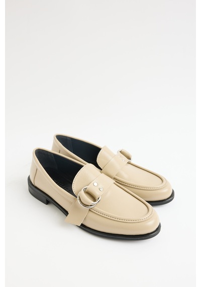 Lutvelizade Loafer 2603 Loafer 2603 Bej Kadın Loafer