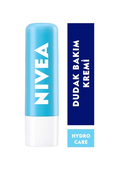 Nıvea Hydro Care Dudak Bakım Kremi, 24 Saat Nem, Aloe Vera, Saf Su Ve Doğal Yağlar, Spf 15, Gün Boyu Sku: Smg8690010394767
