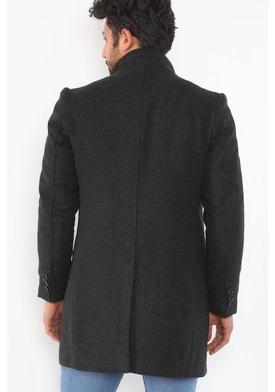 Plt9370 Dewberry Erkek Palto-antrasit Antrasit