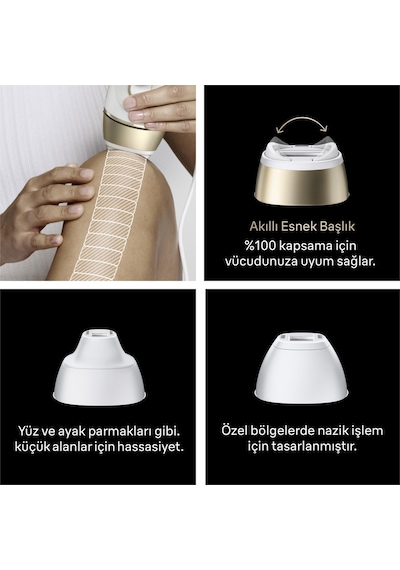 Braun Ipl Silk Expert Pro 5, Evde Lazerle Tüy Alma, Çanta, Gillette Venus, 3 Başlık, Pl5351
