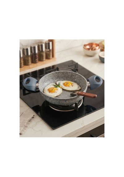 Khor Granit 24 Cm Sahan Gri