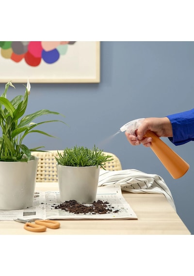 Ikea Tomat Bitki Sprey Şişesi 0,35 L 25 Cm Kahverengi Turuncu