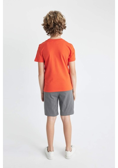 Defacto Erkek Çocuk The Flash Kısa Kollu Şortlu Pijama Takımı C5598a824smog588 Turuncu Defacto Erkek Çocuk The Flash Kısa Kollu Şortlu Pijama Takımı C5598a824smog588 Turuncu