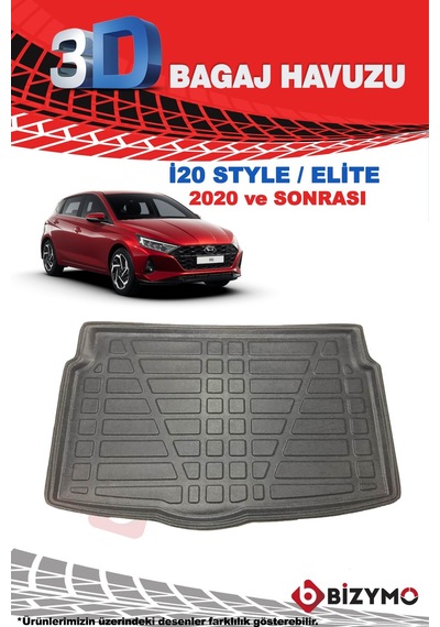 Hyundai İ20 2020+ Style - Elite Bagaj Havuzu Bizymo Hyundai İ20 2020+ Style Elite Bagaj Havuzu Bizymo