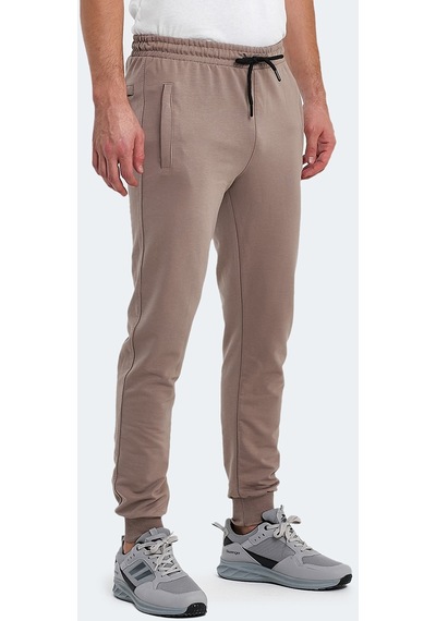 Slazenger OLUFTEN I Erkek Cepli Taş Gri Eşofman Altı