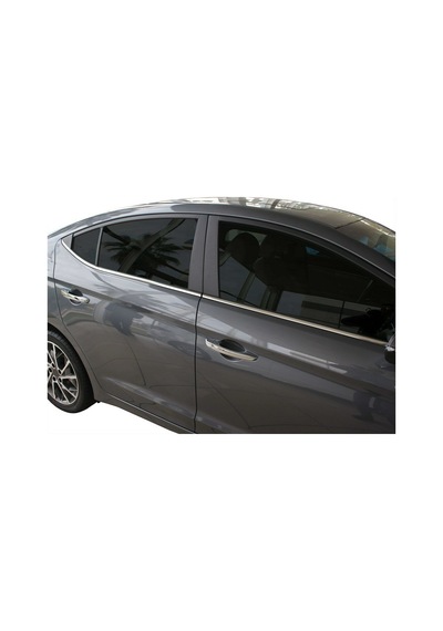 Hyundai Elantra 6 Cam Çıtası 4  Prç Krom 2016 ve Sonrası