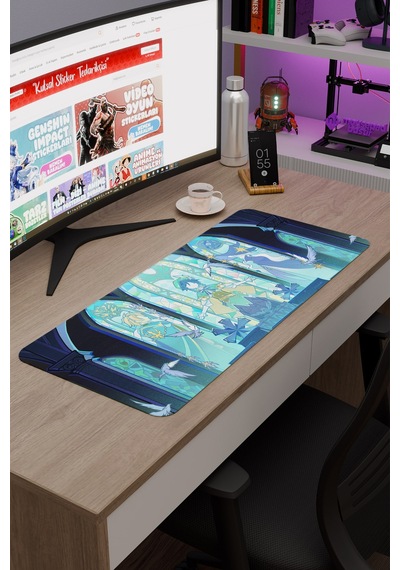 Venti Genshin Impact Anime Gacha V3 - 70x30 Xl Gaming Mouse Pad Fare Altlığı
