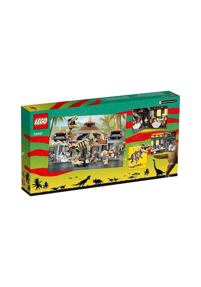 LEGO 76961 Jurassic World Ziyaretçi Merkezi: T. Rex Ve Raptor Saldırısı 693 Parça