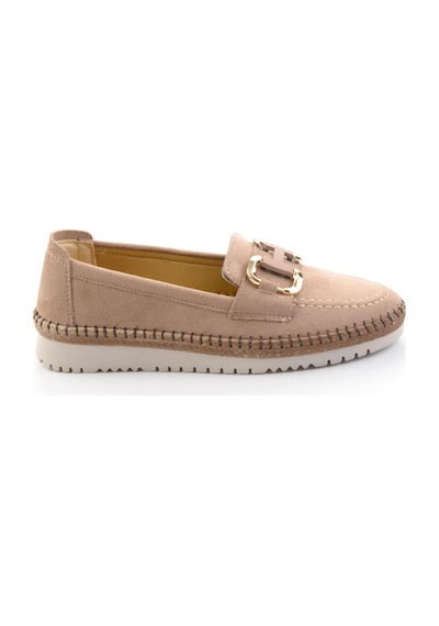 Vizon Kadın Loafer Ayakkabı K01536194072 Vizon