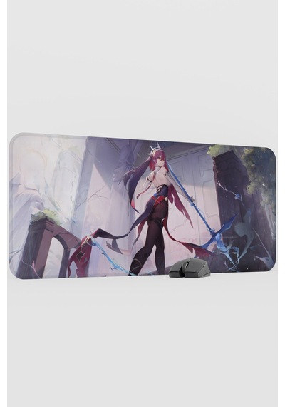 Rosaria Genshin Impact Anime Oyuncu V2 - 90x40 Xxl Gaming Mouse Pad Fare Altlığı
