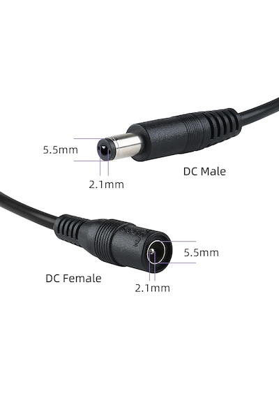 Concord Power Uzatma Kablosu 10 Metre Awg23 Erkek/dişi