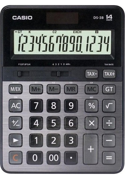 Casio DS-3B Profesyonel Masa Tipi 14 Hane Hesap Makinesi