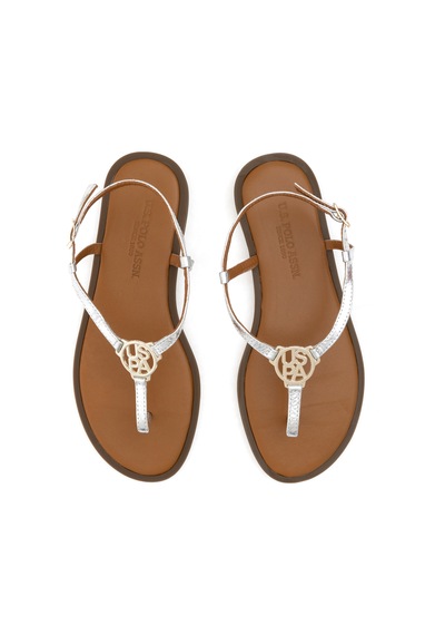 U.S. Polo Assn. Kadın Gri Sandalet 50304765-VR107