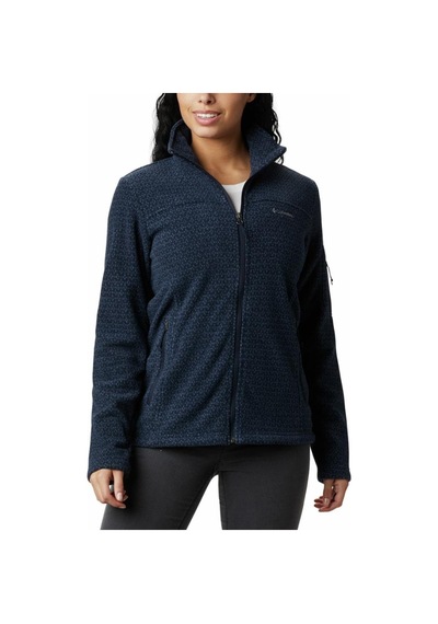 Columbia Fast Trek Printed Kadın Polar Lacivert