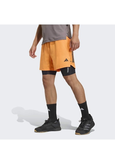 Adidas Ka1197 D4t Primelft Sh Erkek Şort Turuncu