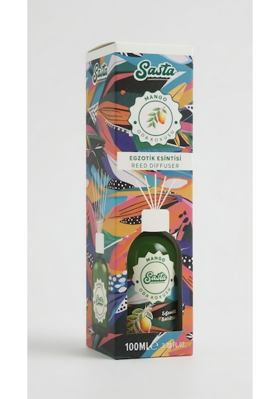 Sasta Mis Kokulu Bambu Oda Kokuları Egzotik Esintisi 100 Ml Ekonomik Boy Mango