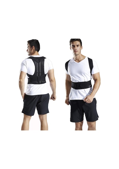 Manyetik Dik Duruş Korsesi Kamburluk Önleyici, Balenli, Unisex