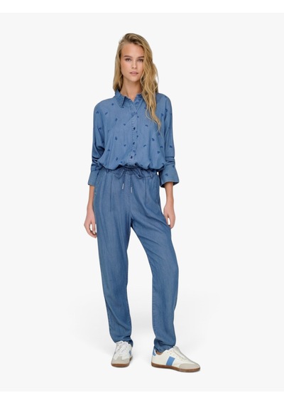 Only Onlpoptrash Charıs Lıfe Pant Cc Wvn Kadın Mavi Pantolon - O15342874