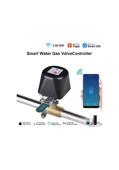 Barfas / BV0221 - Mobil Uygulama Kontrollü Akıllı Vana / Valf