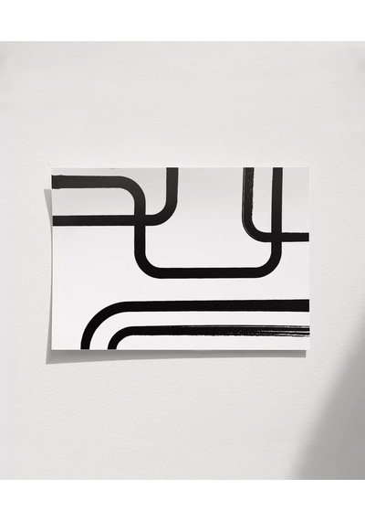 Çerçevesiz Poster Orta Çağ Modern Sanat