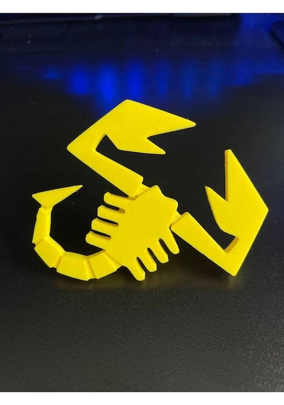 Scorpion Sarı Bagaj Arması 3m 3d Abs Kia Besta