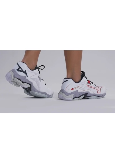 Mizuno Wave Lightning Z8 Erkek Voleybol Ayakkabısı Beyaz / Gri Çok Renkli