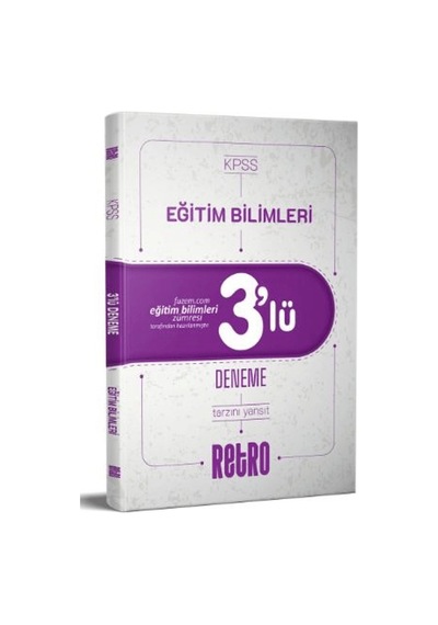 Kpss Eğitim Bilimleri: Tamamı Çözümlü 3'lü Set