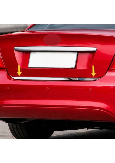 Ford Focus 2 Sedan Krom Bagaj Alt Çıtası 2005-2011 Arası P.Çelik