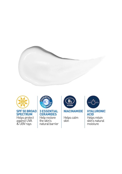 Cerave Spf50 Nemlendirici Yüz Losyonu 89ml