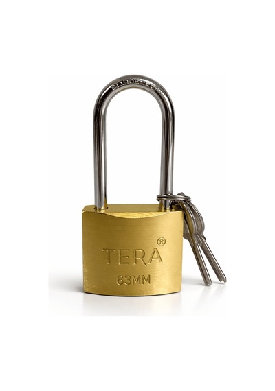 Tera Asma Kilit Gold Uzun 63 Mm - Mekanik Kilitleme