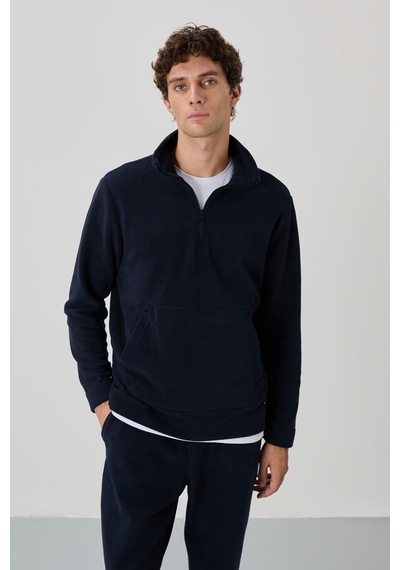 Tommy Life Carol Lacivert Polar Erkek Eşofman Takım - 85226 Lacivert