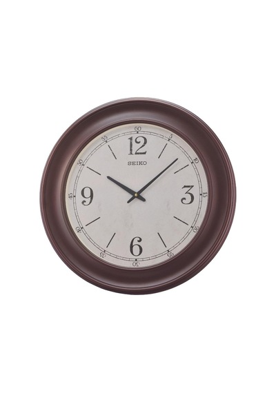 Seiko Qxa773b Ahşap Renkli Plastik Duvar Saati Çok Renkli