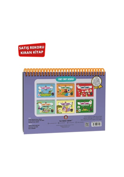 Cırt Cırt Kitabı 16-24 Ay Yaşa Özel  Kitap