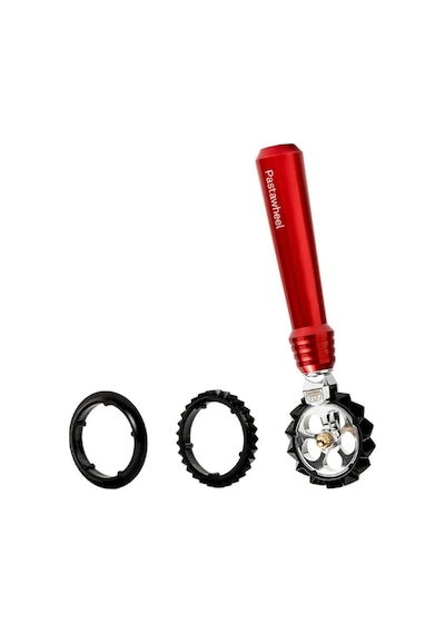 Marcato Atlas 150 Kırmızı Makarna Makinesi + Pastawheel Kırmızı