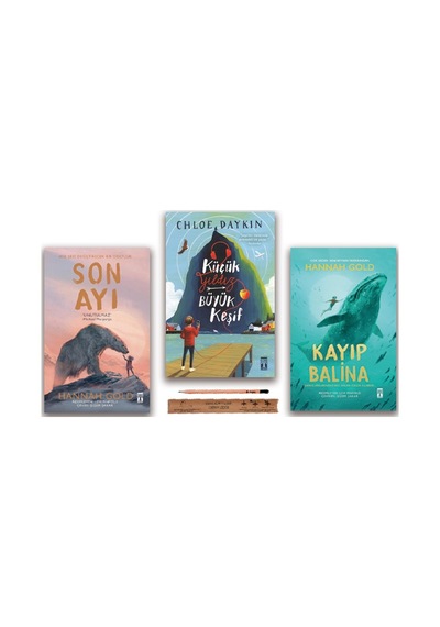 Genç Timaş Son Ayı - Kayıp Balina - Küçük Yıldız Büyük Keşif Set 3 Kitap
