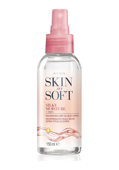 Avon Skin So Soft Silky Nemlendirici Besleyici Kuru Yağ Vücut Spreyi 150 ML