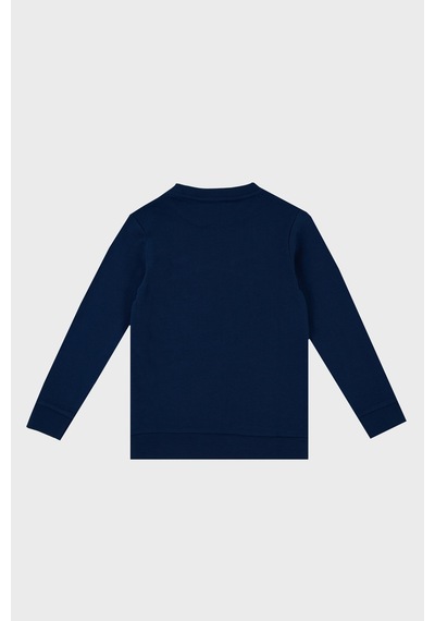 Balmain Çocuk Sweat 6m4760 Mx270 621 Saks